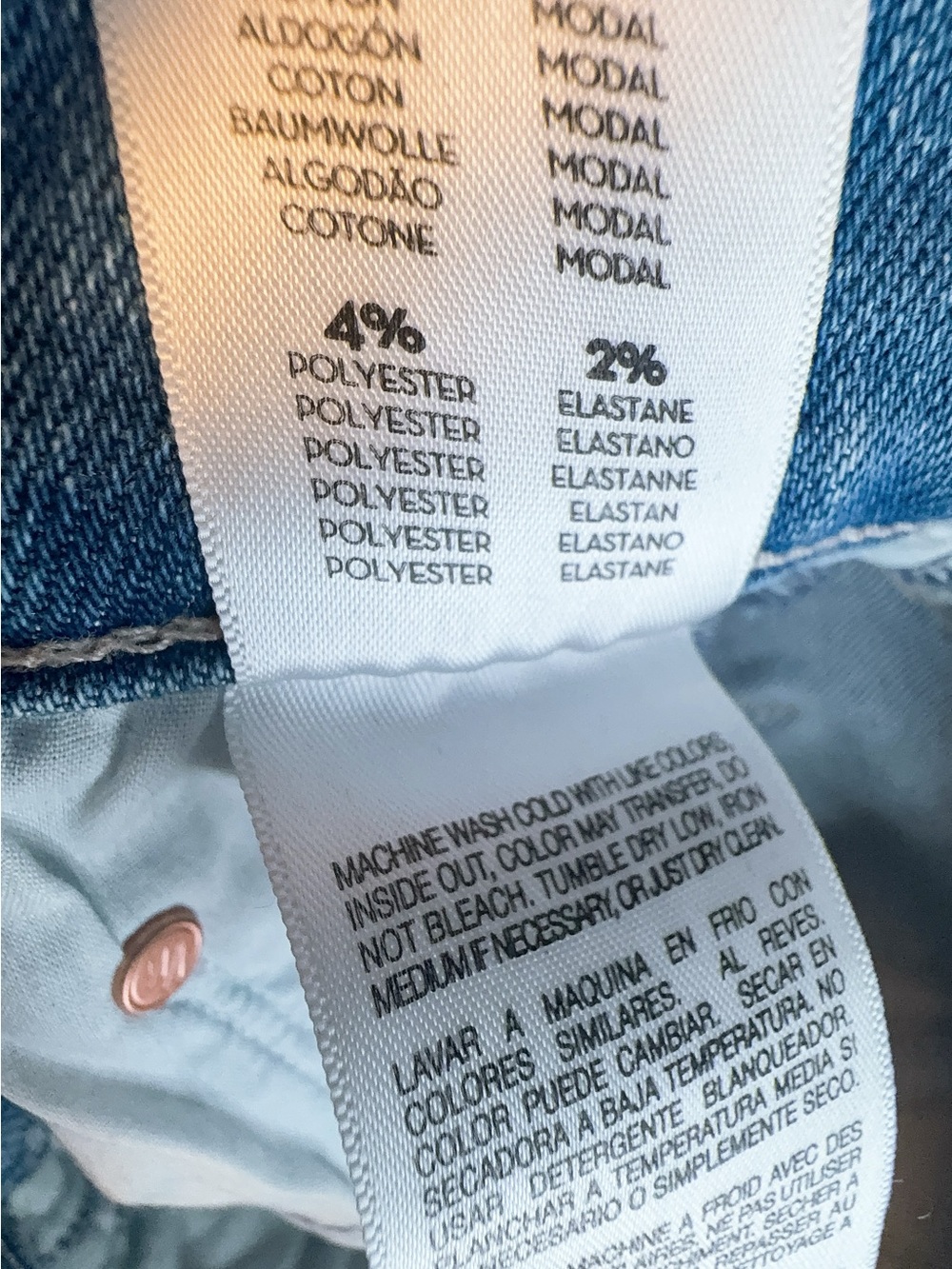 MOTHER Mid-Rise Light Blue Flare Jeans with Frayed Hem - Picture 10 of 11